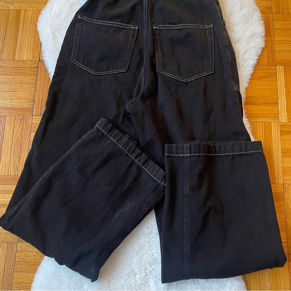 REFORMATION Cassidy Corduroy Jumpsuit Black - Picture 6 of 12